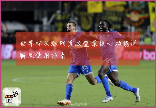 世界杯买球网页版登录核心功能详解及使用指南