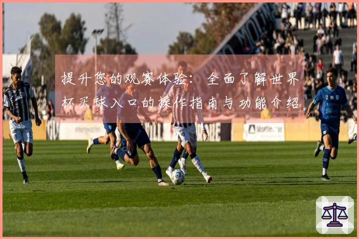 提升您的观赛体验：全面了解世界杯买球入口的操作指南与功能介绍