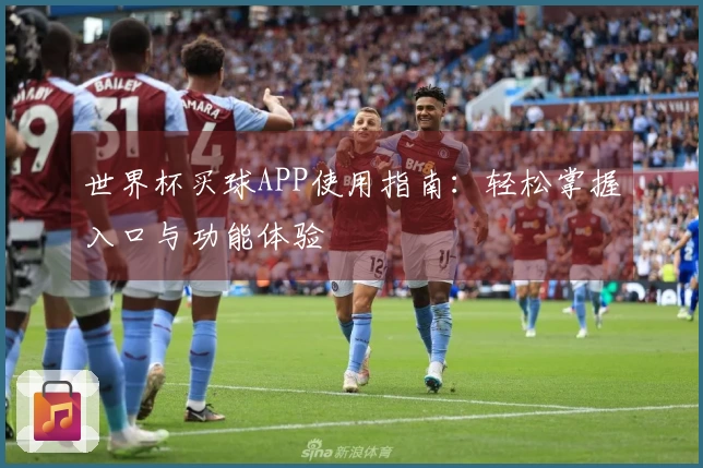 世界杯买球APP使用指南：轻松掌握入口与功能体验